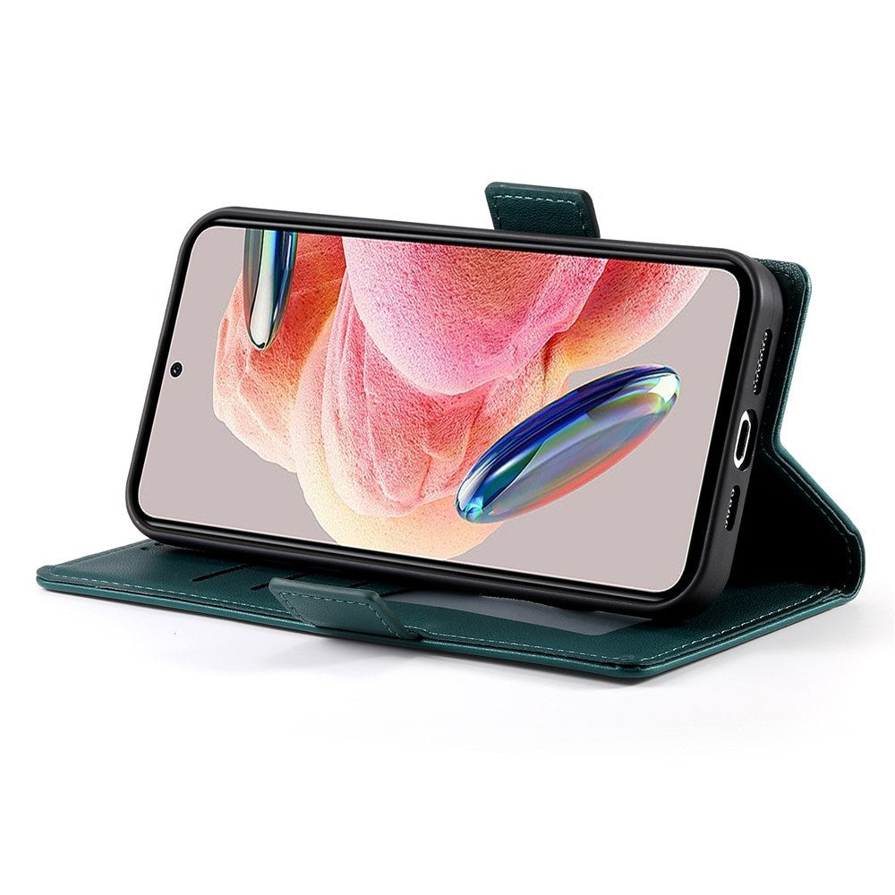OPPO Reno16 F (5G) EIDERWOOD Kunstskinn Flipdeksel med Kortholder - Grønn