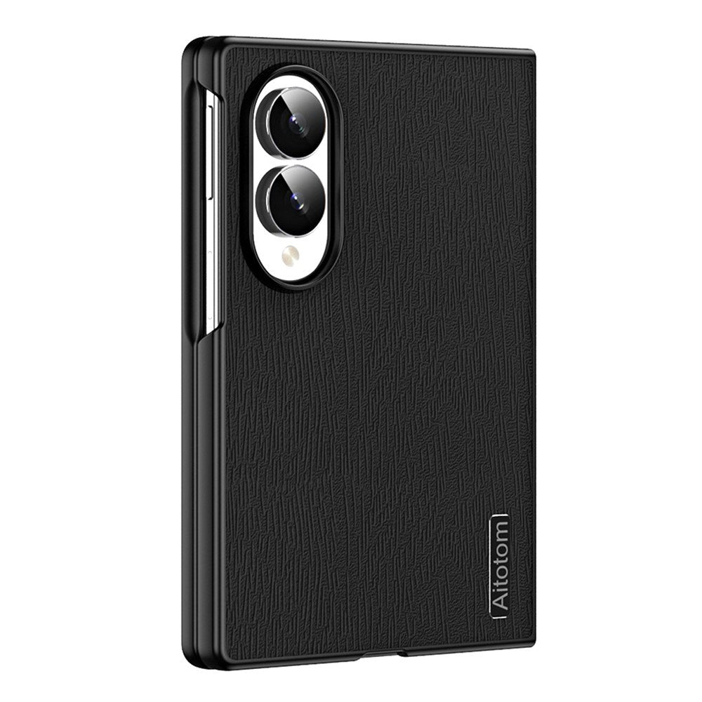 Samsung Galaxy Z Fold8 EIDERWOOD Hybrid Deksel med Tretekstur – Svart