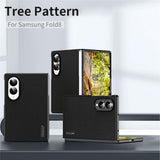 Samsung Galaxy Z Fold8 EIDERWOOD Hybrid Deksel med Tretekstur – Svart