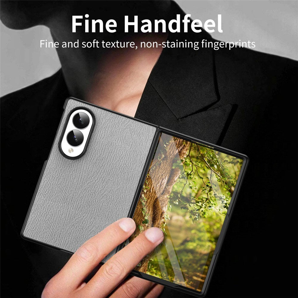 Samsung Galaxy Z Fold8 EIDERWOOD Hybrid Deksel med Tretekstur – Brun