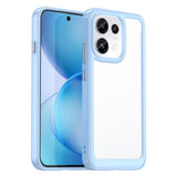 OPPO Reno16 F (5G) EIDERWOOD Hybrid Deksel - Gjennemsiktig / Blå