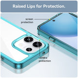 OPPO Reno16 F (5G) EIDERWOOD Hybrid Deksel - Gjennemsiktig / Turkis
