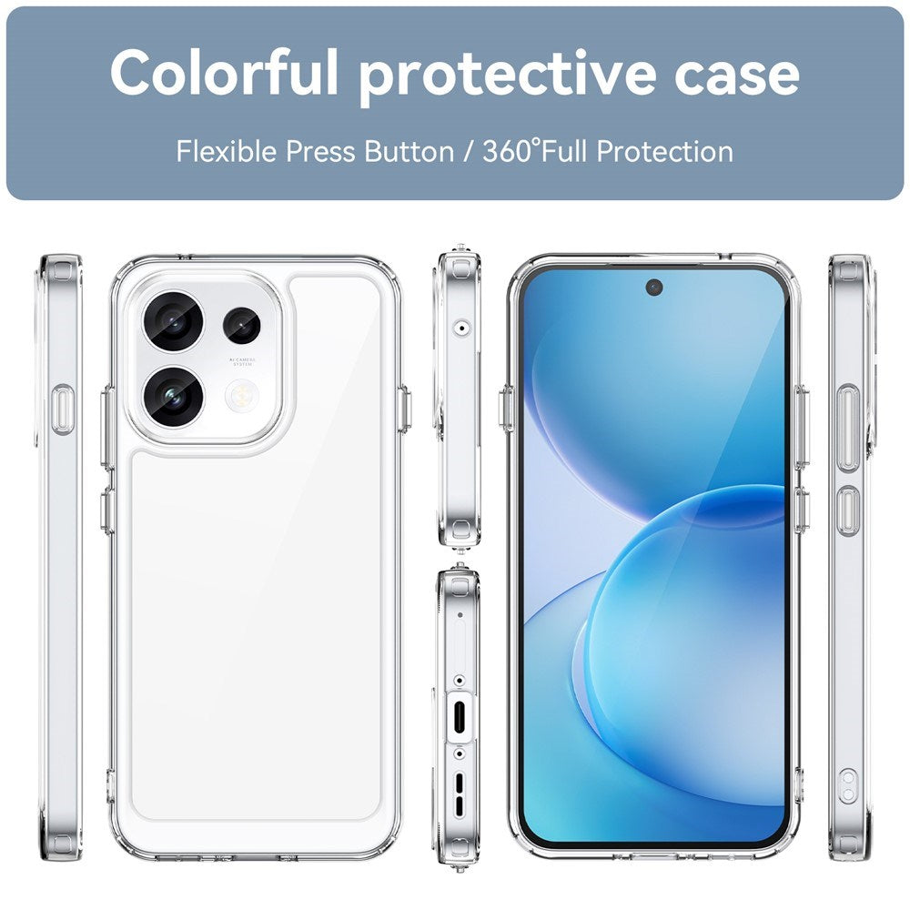 OPPO Reno16 F (5G) EIDERWOOD Hybrid Deksel - Gjennemsiktig