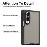 Samsung Galaxy Z Fold8 EIDERWOOD Matte Hybrid Deksel – Svart