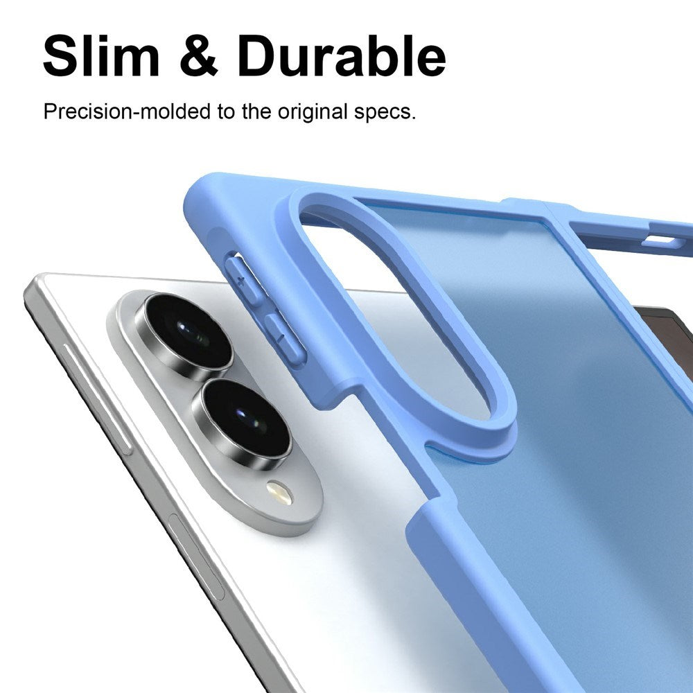 Samsung Galaxy Z Fold8 EIDERWOOD Matte Hybrid Deksel – Lys Blå