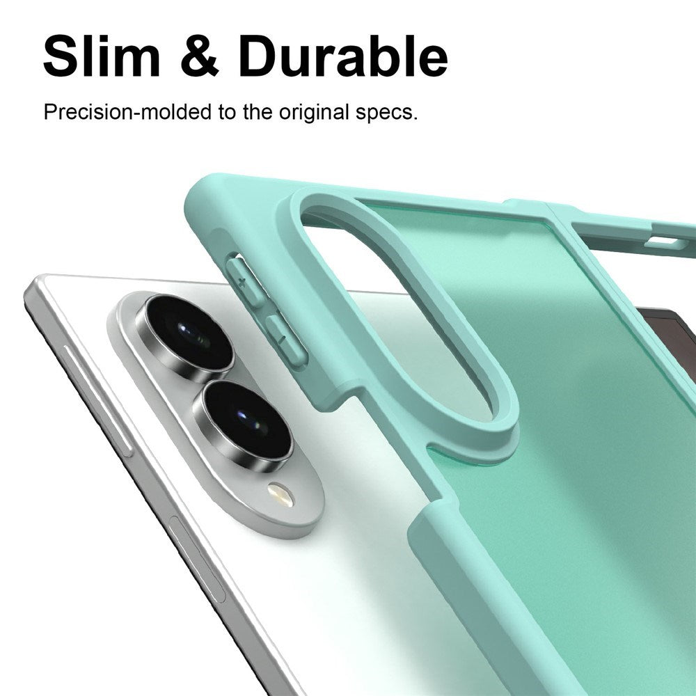 Samsung Galaxy Z Fold8 EIDERWOOD Matte Hybrid Deksel – Turkis