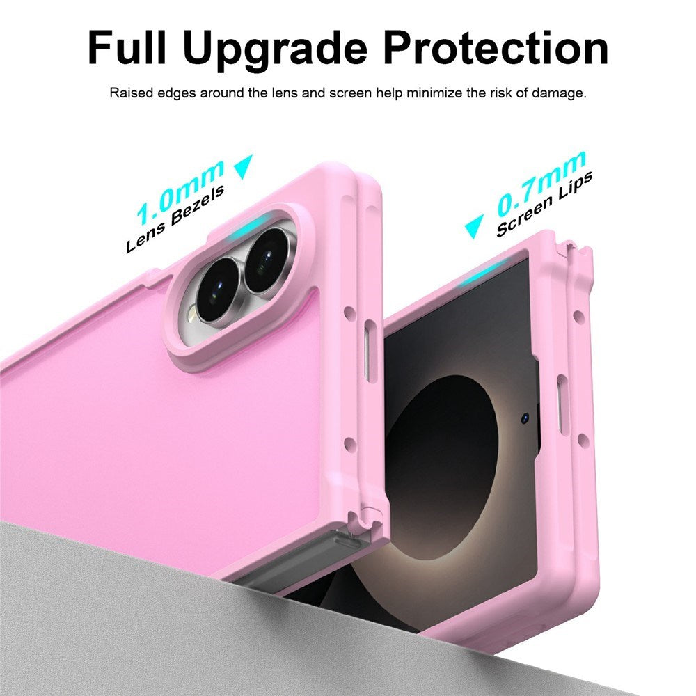 Samsung Galaxy Z Fold8 EIDERWOOD Matte Hybrid Deksel – Rosa