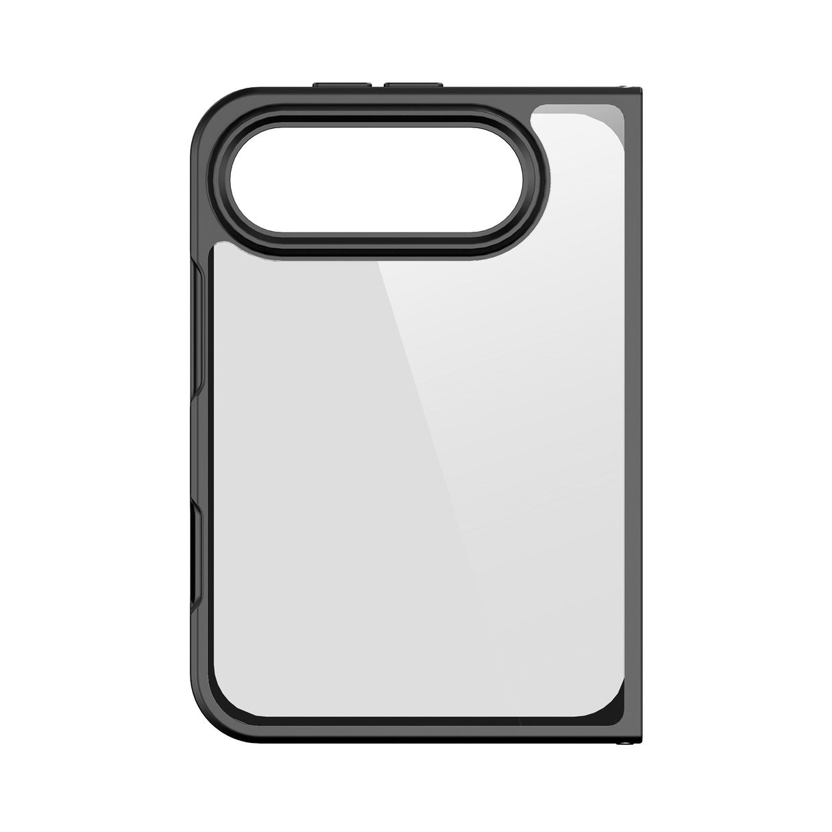 iPhone Fold DUX DUCIS Aimo Series Hybrid Deksel - Gjennomsiktig / Svart