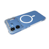 Nothing Phone (4b) WANLONFENG Fleksibelt Plastdeksel - MagSafe Kompatibel - Gjennomsiktig
