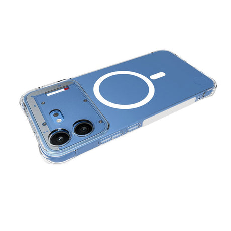 Nothing Phone (4b) WANLONFENG Fleksibelt Plastdeksel - MagSafe Kompatibel - Gjennomsiktig