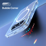iPhone Duo DUX DUCIS Clin Series Hybrid Deksel - MagSafe Kompatibelt - Gjennomsiktig
