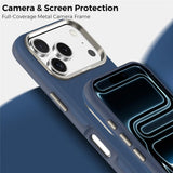 iPhone 18 Pro EIDERWOOD Kunstskinn Bak Deksel m. Avtakbar Kortholder - MagSafe Kompatibel - Blå