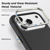 iPhone 18 Pro EIDERWOOD Kunstskinn Bak Deksel m. Avtakbar Kortholder - MagSafe Kompatibel - Svart
