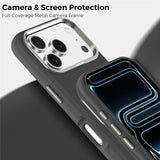 iPhone 18 Pro EIDERWOOD Kunstskinn Bak Deksel m. Avtakbar Kortholder - MagSafe Kompatibel - Svart