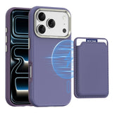 iPhone 18 Pro EIDERWOOD Kunstskinn Bak Deksel m. Avtakbar Kortholder - MagSafe Kompatibel - Lilla