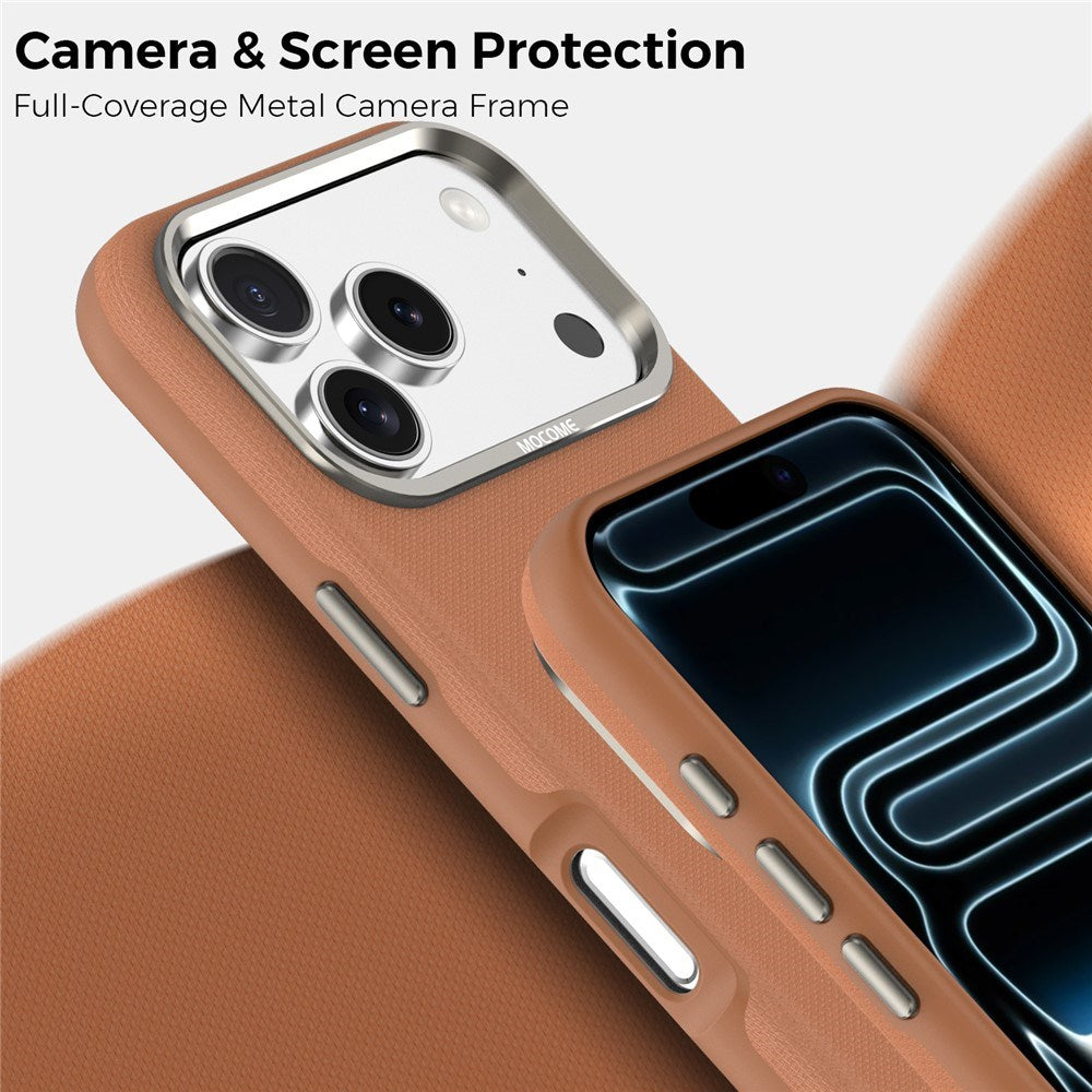 iPhone 18 Pro EIDERWOOD Kunstskinn Bak Deksel m. Avtakbar Kortholder - MagSafe Kompatibel - Brun