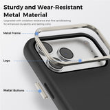 iPhone 18 Pro Max EIDERWOOD Kunstskinn Bak Deksel m. Avtakbar Kortholder - MagSafe Kompatibel - Svart