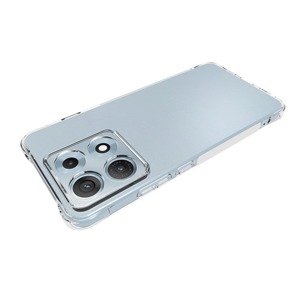Motorola Edge 70 Max EIDERWOOD Fleksibelt Plast Deksel med Støtabsorberende Hjørner - Gjennomsiktig
