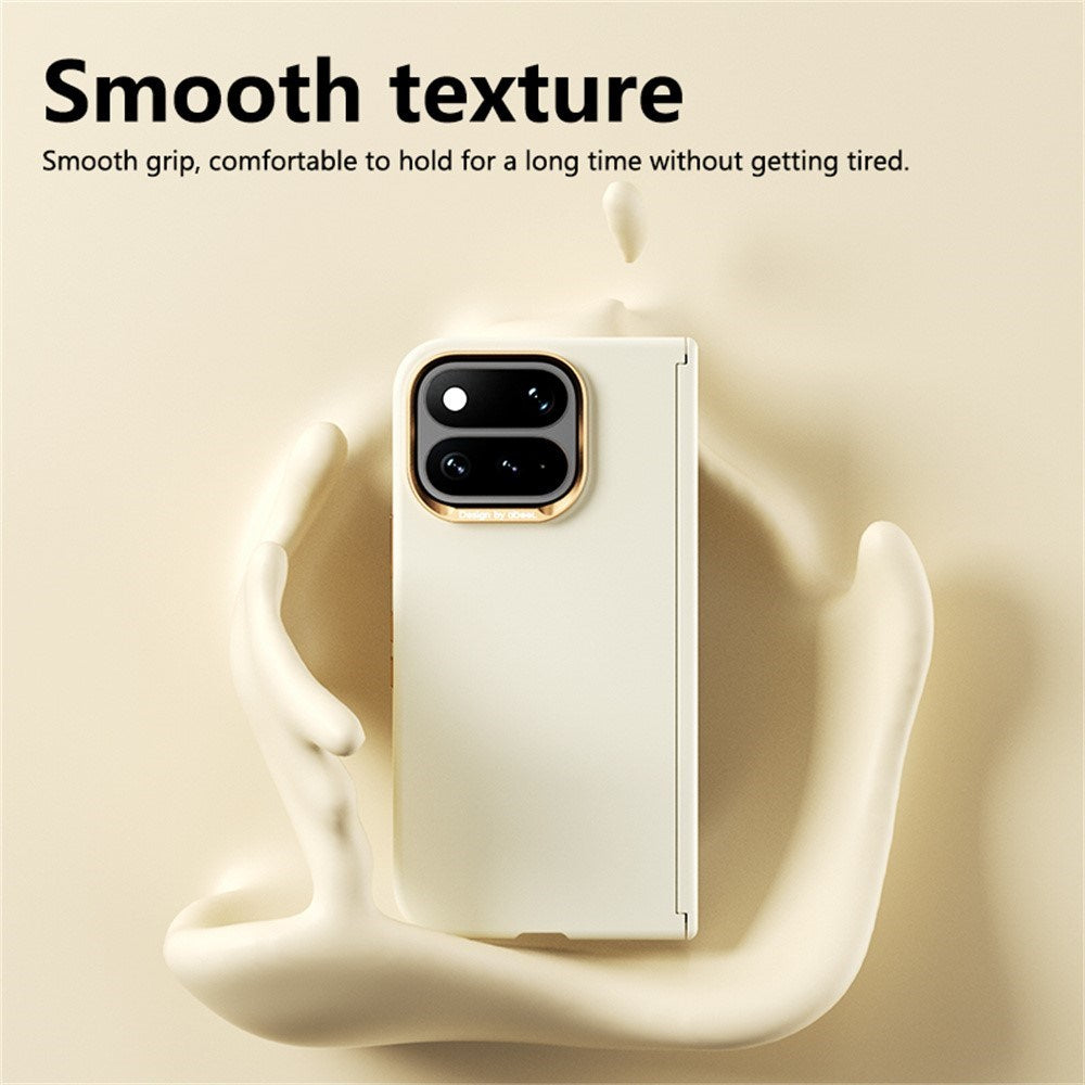 Google Pixel 11 Pro Fold ABEEL Hardt Soft-Touch Plast Deksel - MagSafe Kompatibel - Gul