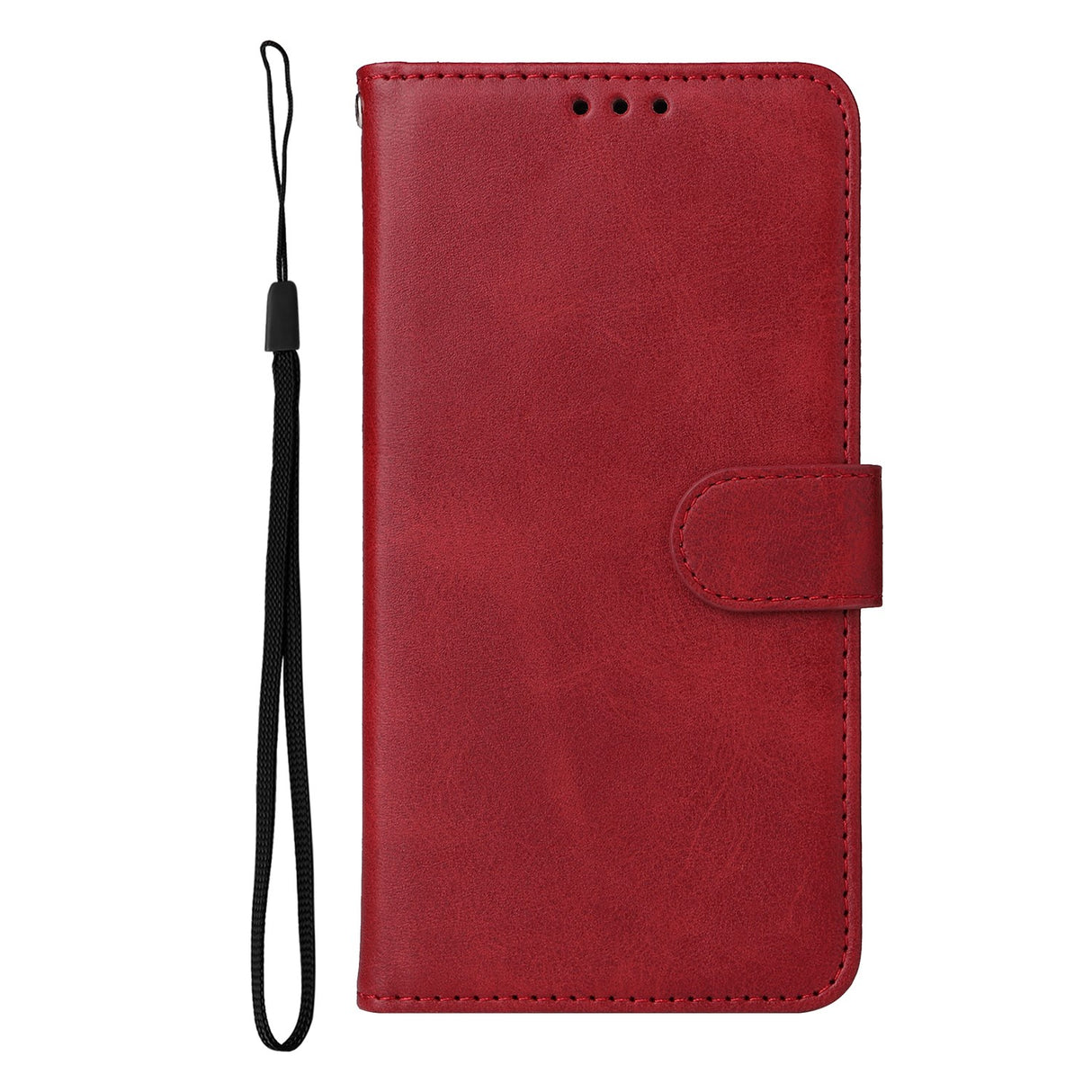 Honor 600 Smart EIDERWOOD Flip-deksel i kunstskinn – rødt