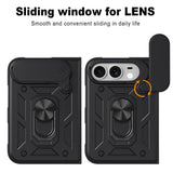 iPhone Fold EIDERWOOD Hybrid Håndverker Deksel m. Kickstand & Cam Slider - Gull
