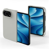 iPhone Fold DUX DUCIS Piel Series Silikon Deksel – MagSafe Kompatibelt - Grå