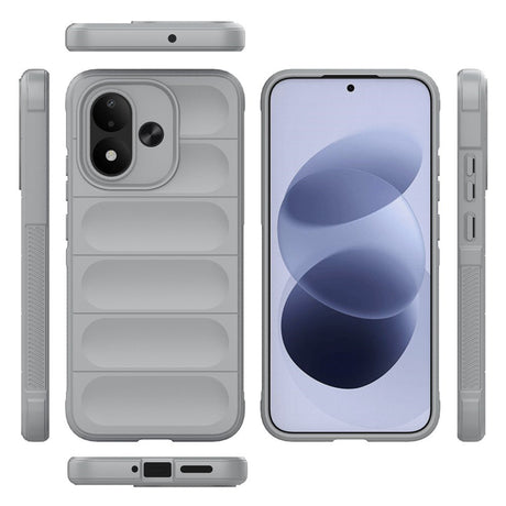 Xiaomi Redmi Note 17 (5G) EIDERWOOD Rugged Plast Deksel - Lysegrå