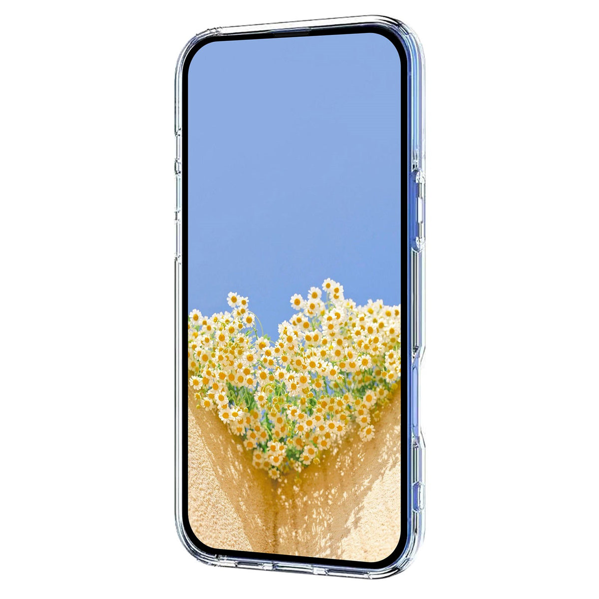 Samsung Galaxy S26 FE EIDERWOOD Fleksibelt Plast Deksel med Blomstermotiv - Gjennomsiktig / Sommerfugler