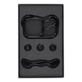 iPhone 18 Pro Max Todelt Metall Bumper Deksel - Svart