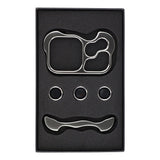 iPhone 18 Pro Max Todelt Metall Bumper Deksel - Grå
