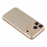 iPhone 18 Pro / 17 Pro EIDERWOOD Hard Plast Deksel m. Kamerabeskyttelse - MagSafe Kompatibel - Gull