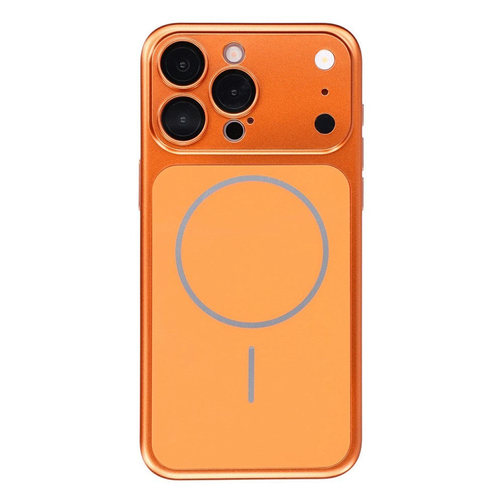 iPhone 15 Pro EIDERWOOD Hard Plast Deksel m. Kamerabeskyttelse - MagSafe Kompatibel - Oransje