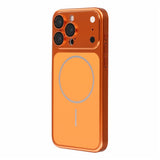 iPhone 15 Pro EIDERWOOD Hard Plast Deksel m. Kamerabeskyttelse - MagSafe Kompatibel - Oransje