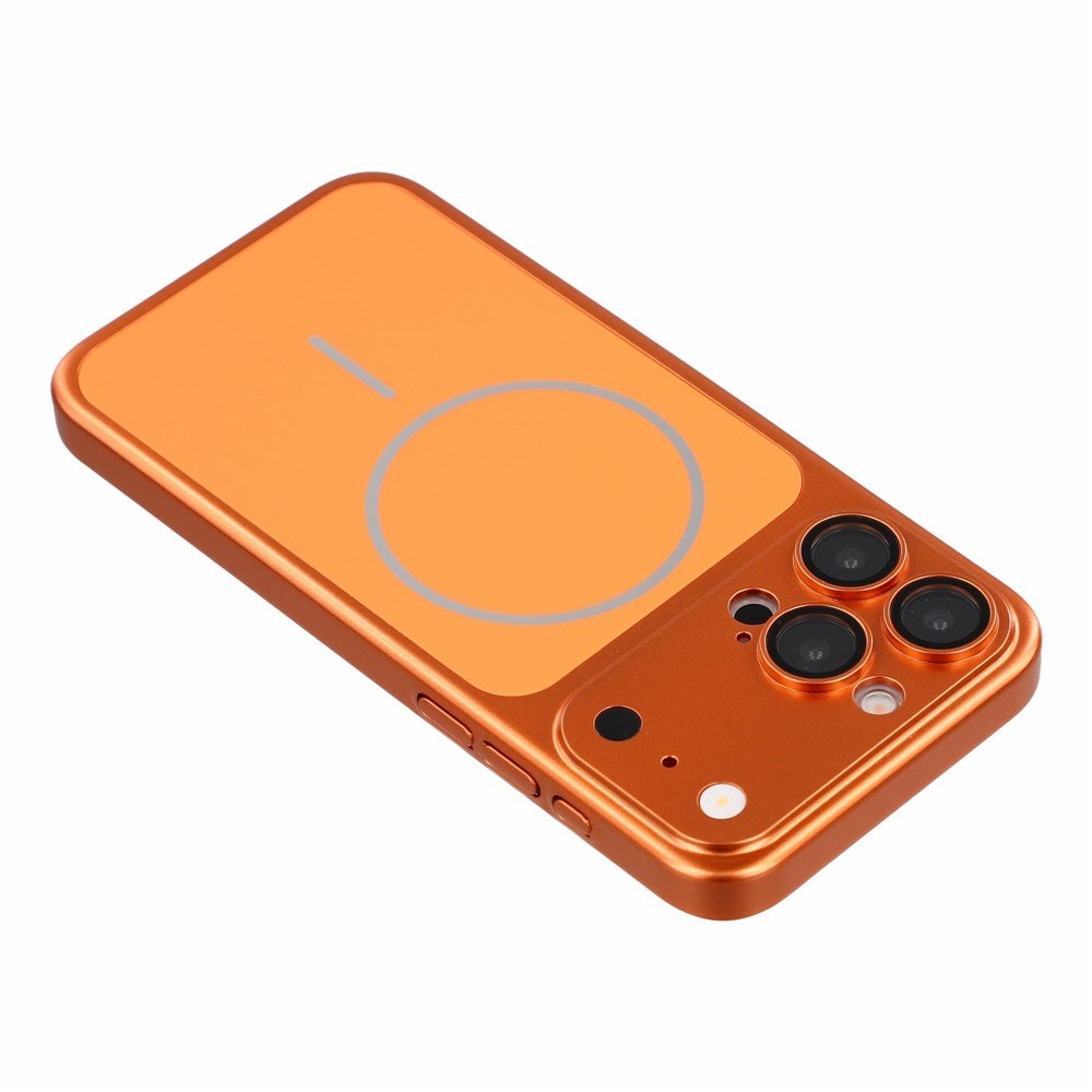 iPhone 15 Pro EIDERWOOD Hard Plast Deksel m. Kamerabeskyttelse - MagSafe Kompatibel - Oransje
