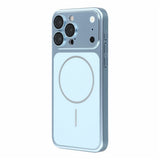iPhone 15 Pro EIDERWOOD Hard Plast Deksel m. Kamerabeskyttelse - MagSafe Kompatibel - Blå