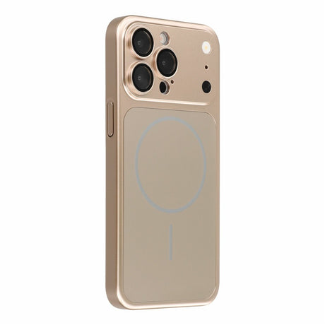 iPhone 14 Pro EIDERWOOD Hard Plast Deksel m. Kamerabeskyttelse - MagSafe Kompatibel - Gull
