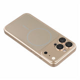 iPhone 14 Pro EIDERWOOD Hard Plast Deksel m. Kamerabeskyttelse - MagSafe Kompatibel - Gull