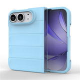 iPhone Fold EIDERWOOD Robust Plast Deksel - Lyseblå