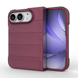 iPhone Fold EIDERWOOD Robust Plast Deksel - Mørkerød
