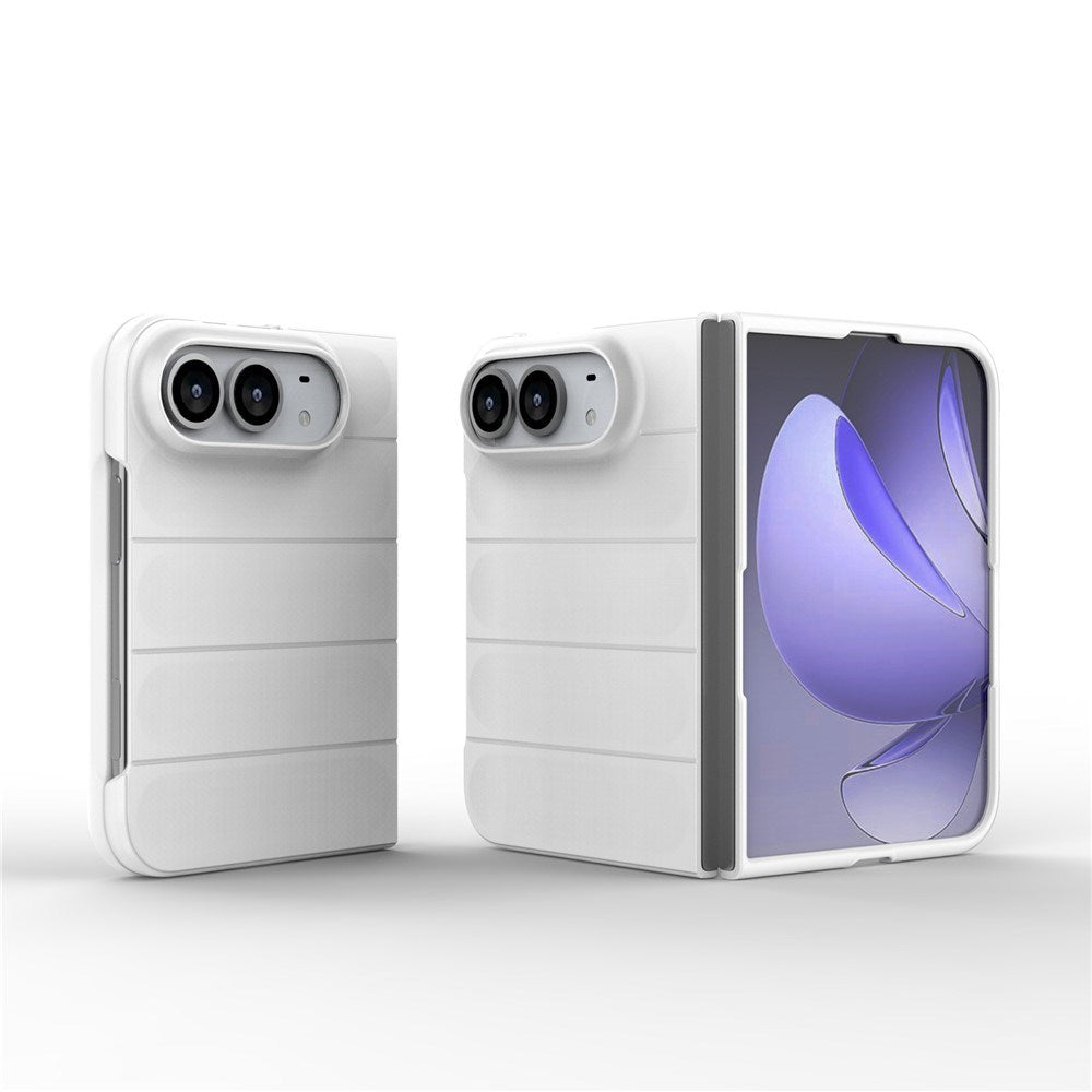iPhone Fold EIDERWOOD Robust Plast Deksel - Hvit