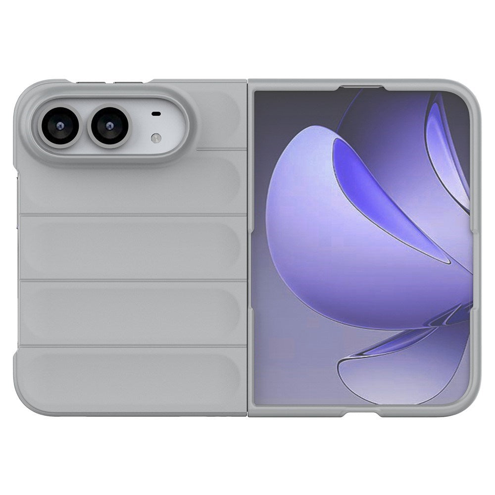 iPhone Fold EIDERWOOD Robust Plast Deksel - Grå