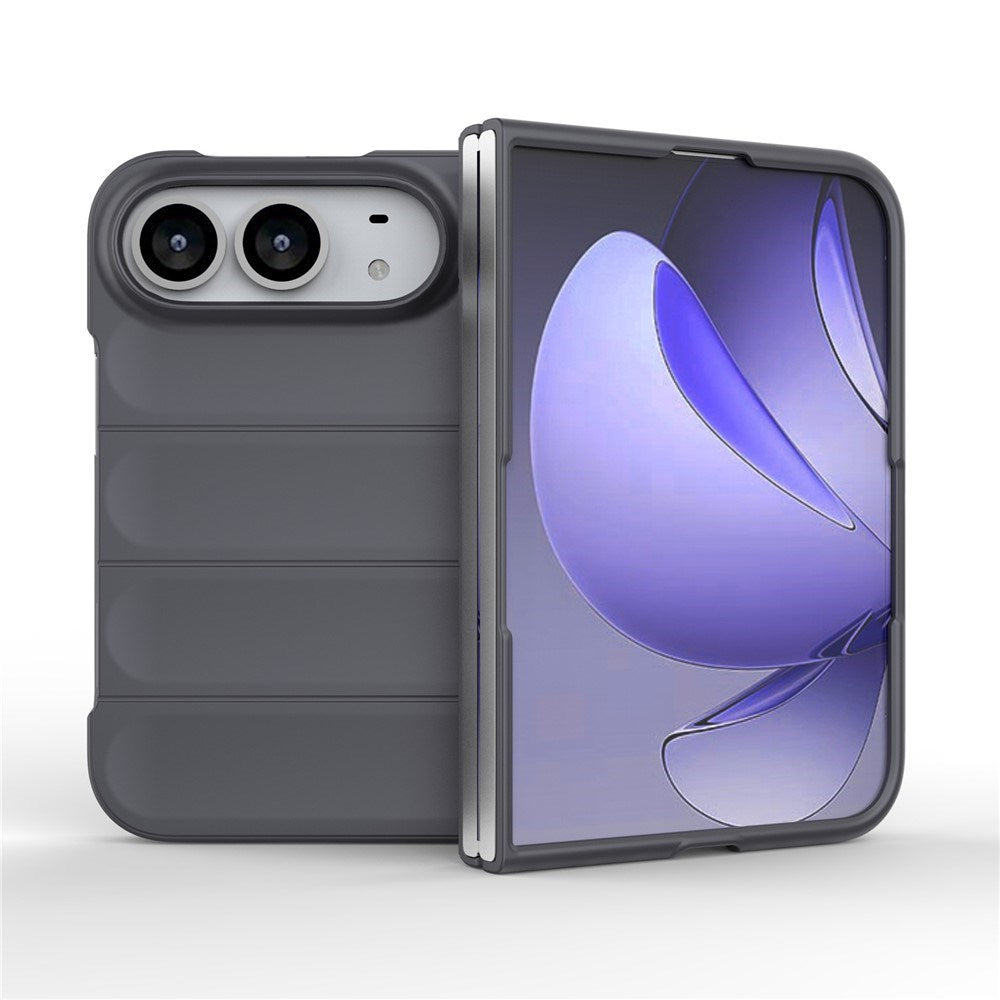 iPhone Fold EIDERWOOD Robust Plast Deksel - Mørkegrå