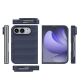 iPhone Fold EIDERWOOD Robust Plast Deksel - Mørkeblå