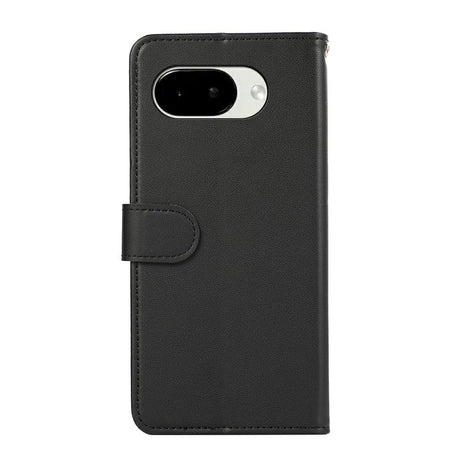Google Pixel 11a EIDERWOOD Kunstskinn Flip Deksel m. RFID Blokkering - Svart