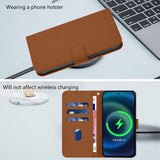 Xiaomi Redmi Note 17 Pro (5G) EIDERWOOD Kunstskinn Flip Deksel m. Stropp - Brun