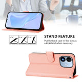 Xiaomi Redmi Note 17 (5G) EIDERWOOD Kunstskinn Flip Deksel m. Stropp - Rosa