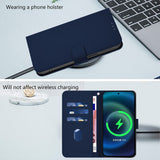 Xiaomi Redmi Note 17 (5G) EIDERWOOD Kunstskinn Flip Deksel m. Stropp - Blå