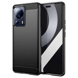 Xiaomi 13 Lite Brushed Carbon Deksel - Svart
