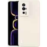 Xiaomi Poco F5 Pro IMAK UC-4 Series Fleksibel Plast Deksel - Hvit
