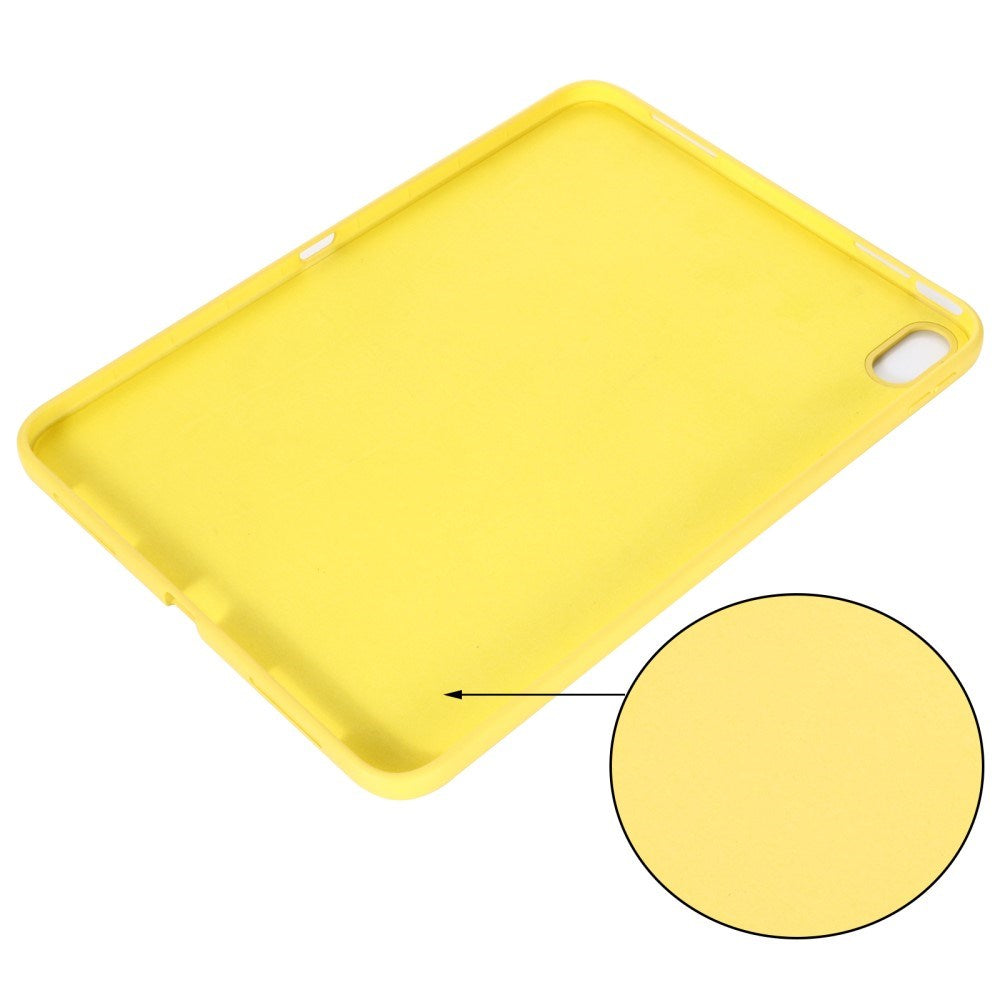 iPad 11" (2025) / iPad 10.9" (2024/2022) Liquid Silikone Shockproof Deksel - Gul